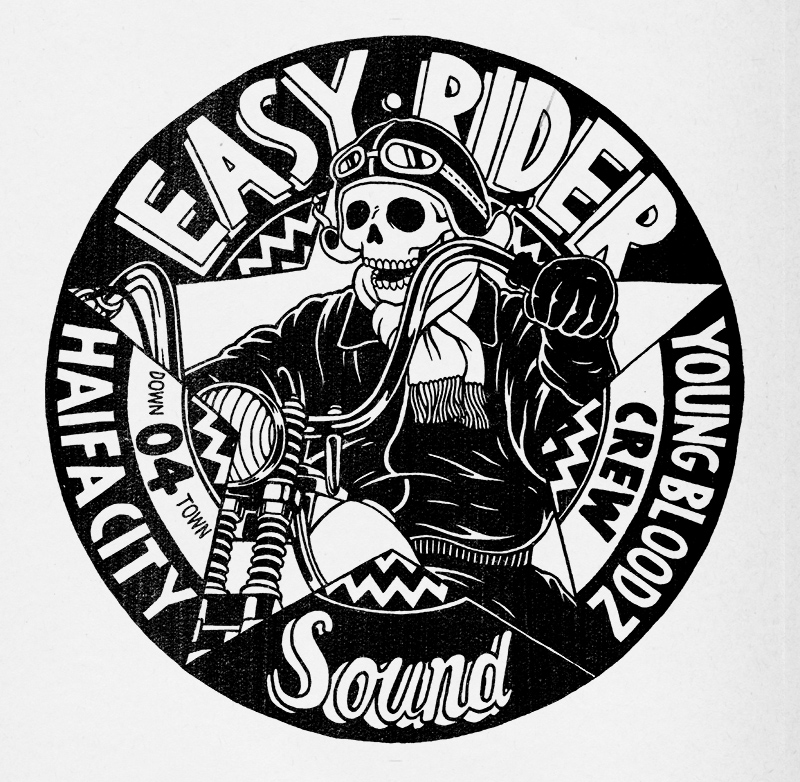easy rider sticker big copy