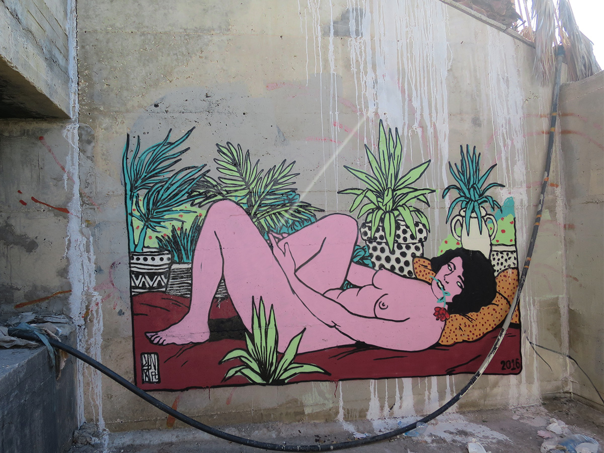haifa street art graffiti broken fingaz erotic art unga bfc